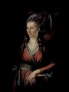 Heinrich Fussli Portrait of Maria Hess oil painting